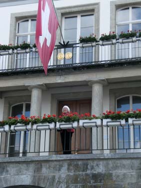Mama in Aarau 1 August Bild